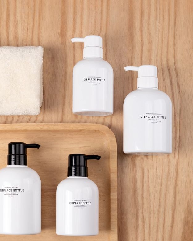 Clean, Natural Skincare Products On Display With Organic Ingredients