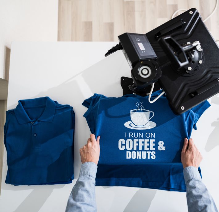 T-Shirt With A Custom Print Design In China