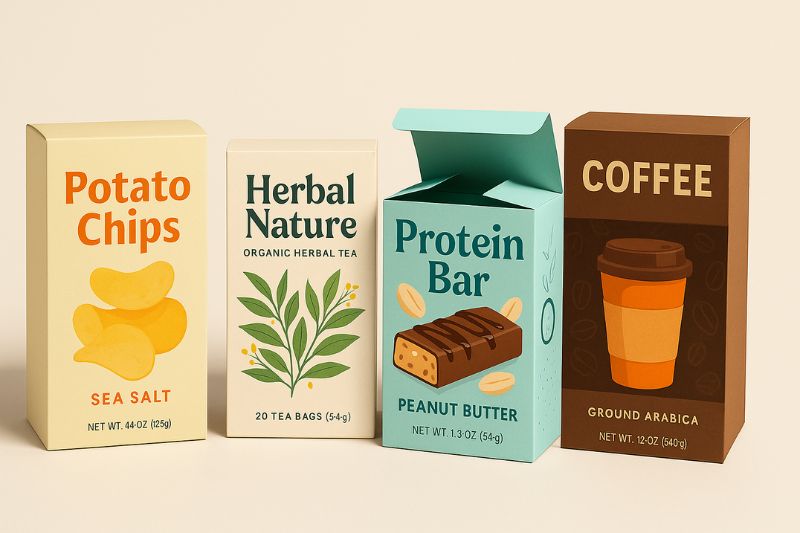 Food And Beverage Folding Cartons With Barrier Coatings For Moisture Resistance
